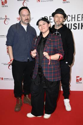 Großstadtgeflüster beim 16. Deutschen Musikautor*innenpreis der GEMA 2025 im Hotel The Ritz-Carlton. Berlin, 27.02.2025