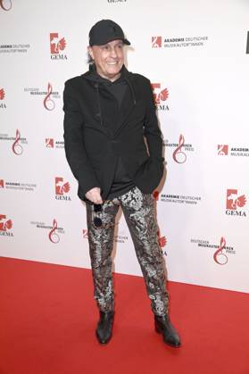Peter Schilling beim 16. Deutschen Musikautor*innenpreis der GEMA 2025 im Hotel The Ritz-Carlton. Berlin, 27.02.2025