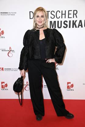 Dascha Dauenhauer beim 16. Deutschen Musikautor*innenpreis der GEMA 2025 im Hotel The Ritz-Carlton. Berlin, 27.02.2025