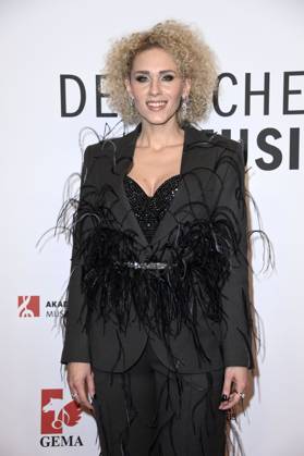 Sabrina Weckerlin beim 16. Deutschen Musikautor*innenpreis der GEMA 2025 im Hotel The Ritz-Carlton. Berlin, 27.02.2025