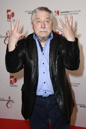 Wolf Biermann beim 16. Deutschen Musikautor*innenpreis der GEMA 2025 im Hotel The Ritz-Carlton. Berlin, 27.02.2025