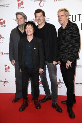 Andreas von Holst, Vom Ritchie, Campino und Andreas Meurer von den Toten Hosen beim 16. Deutschen Musikautor*innenpreis der GEMA 2025 im Hotel The Ritz-Carlton. Berlin, 27.02.2025