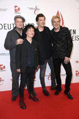 Andreas von Holst, Vom Ritchie, Campino und Andreas Meurer von den Toten Hosen beim 16. Deutschen Musikautor*innenpreis der GEMA 2025 im Hotel The Ritz-Carlton. Berlin, 27.02.2025