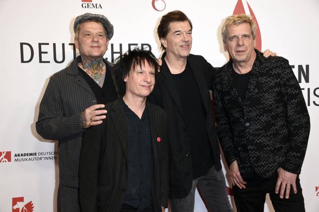 Andreas von Holst, Vom Ritchie, Campino und Andreas Meurer von den Toten Hosen beim 16. Deutschen Musikautor*innenpreis der GEMA 2025 im Hotel The Ritz-Carlton. Berlin, 27.02.2025