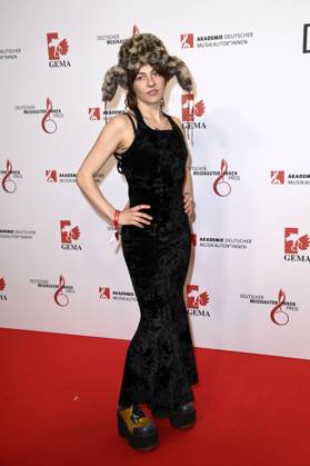 Haiyti beim 16. Deutschen Musikautor*innenpreis der GEMA 2025 im Hotel The Ritz-Carlton. Berlin, 27.02.2025