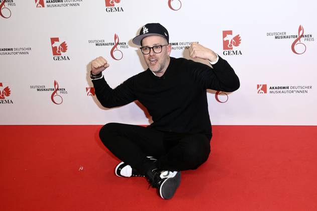 Ben Blümel beim 16. Deutschen Musikautor*innenpreis der GEMA 2025 im Hotel The Ritz-Carlton. Berlin, 27.02.2025