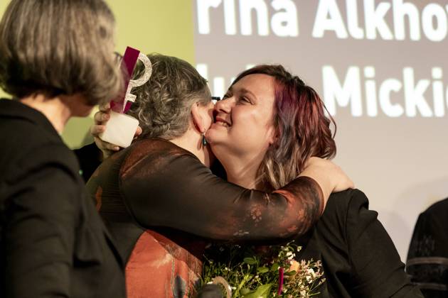 Preisverleihung des Anne-Klein-Frauenpreises am 07.03.2025 Darya Afanasyeva, Irina Alkhovka und Julia Mickiewicz erhalten während der Preisverleihung 2025 jeweils den Anne Klein Frauenpreis. Copyright: xEVENTPRESSxJeremyxKnowlesx