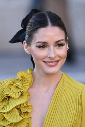 PFW Elie Saab Arrivals Olivia Palermo attending the Elie Saab Womenswear Fall Winter 2025-2026 show as part of Paris Fashion Week in Paris, France on March 08, 2025. Photo by Aurore Marechal ABACAPRESS.COM Paris France Copyright: xMarechalxAurore ABACAx