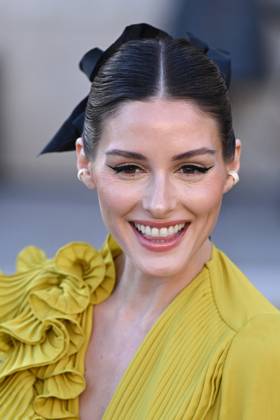 PFW Elie Saab Arrivals Olivia Palermo attending the Elie Saab Womenswear Fall Winter 2025-2026 show as part of Paris Fashion Week in Paris, France on March 08, 2025. Photo by Aurore Marechal ABACAPRESS.COM Paris France Copyright: xMarechalxAurore ABACAx