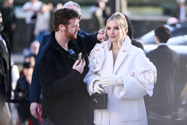 PFW Elie Saab Arrivals Leonie Hanne attending the Elie Saab Womenswear Fall Winter 2025-2026 show as part of Paris Fashion Week in Paris, France on March 08, 2025. Photo by Aurore Marechal ABACAPRESS.COM Paris France Copyright: xMarechalxAurore ABACAx