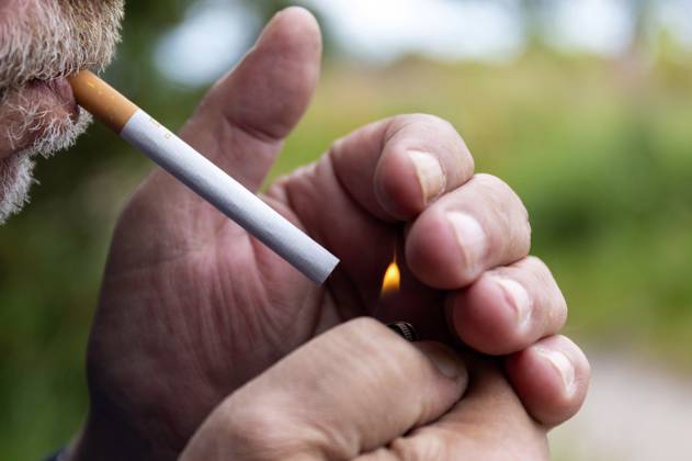 Der Anteil rauchender Menschen ist in den vergangenen 20 Jahren weltweit um 1 3 gesunken, teilte die Weltgesundheitsorganisation mit. Maßgeblich zum Rückgang beigetragen hat ein internationales Abkommen der WHO zur Tabakkontrolle. Die Vertragsstaaten haben sich verpflichtet, Maßnahmen zur Tabakkontrolle rechtlich umzusetzen. Dazu gehören Schockbilder auf Zigarettenpackungen, Rauchverbote in öffentlichen Räumen und erhöhte Tabaksteuern. (Symboldfoto, Thememfoto)