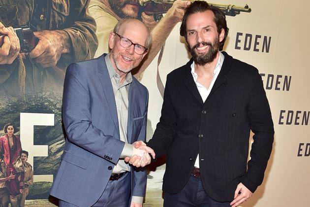 Special Screenings von EDEN Ron Howard, Regisseur, Max Wiedemann Geschäftsführer, Wiedemann & Berg Filmproduktion Special Screenings von EDEN in Berlin, am 20.03.2025