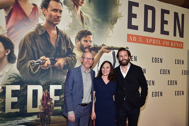 Special Screenings von EDEN Ron Howard, Regisseur, Jasna Vavra Head of Theatrical Entertainment, Quirin Berg¨GF Wiedemann & Berg Filmproduktion Special Screenings von EDEN in Berlin, am 20.03.2025