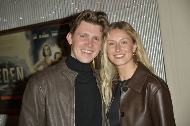 Lennart Betzgen mit Freundin Celine Rüdebusch beim Special Screening des Kinofilms Eden in der Astor Film Lounge. Berlin, 20.03.2025