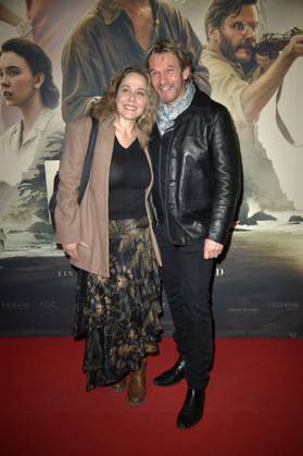 Patricia Lueger und Thure Riefenstein beim Special Screening des Kinofilms Eden in der Astor Film Lounge. Berlin, 20.03.2025
