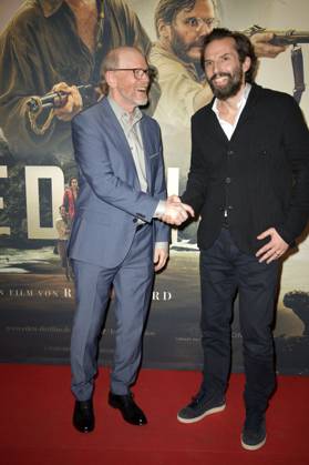 Ron Howard und Quirin Berg beim Special Screening des Kinofilms Eden in der Astor Film Lounge. Berlin, 20.03.2025