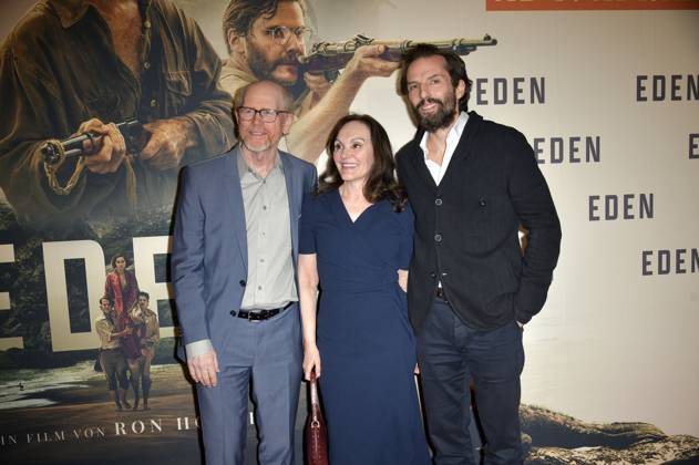 Ron Howard, Jasna Vavra und Quirin Berg beim Special Screening des Kinofilms Eden in der Astor Film Lounge. Berlin, 20.03.2025