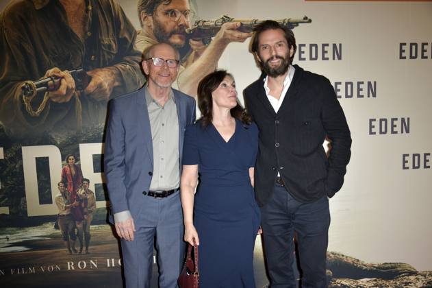 Ron Howard, Jasna Vavra und Quirin Berg beim Special Screening des Kinofilms Eden in der Astor Film Lounge. Berlin, 20.03.2025