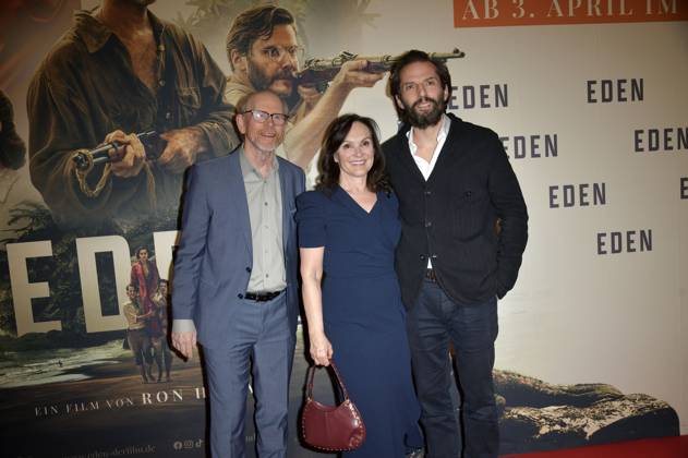 Ron Howard, Jasna Vavra und Quirin Berg beim Special Screening des Kinofilms Eden in der Astor Film Lounge. Berlin, 20.03.2025