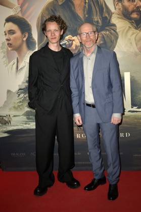 Felix Kammerer und Ron Howard beim Special Screening des Kinofilms Eden in der Astor Film Lounge. Berlin, 20.03.2025