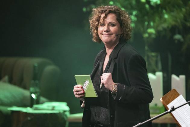 Verleihung des Comedy Preises Recklinghäuser Hurz 2025 ** NUR FÜR REDAKTIONELLE ZWECKE ** EDITORIAL USE ONLY **<p>Verleihung des Comedy Preises Recklinghäuser Hurz 2025 am Montag, 24. März 2025 im Festspielhaus in Recklinghausen. Moderatorin Steffi Neu. Recklinghausen NRW Recklinghausen Copyright: StefanxArendx xFUNKExFotoxService
