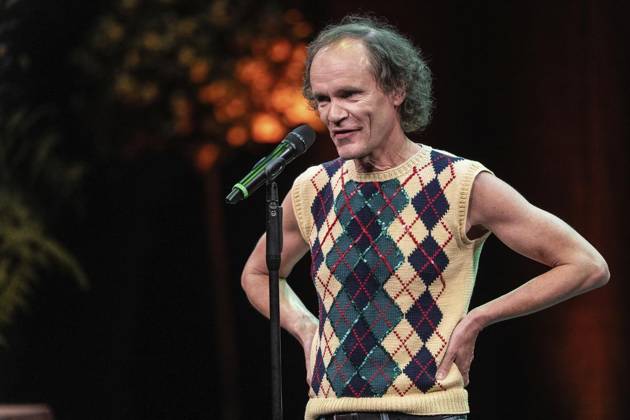 Verleihung des Comedy Preises Recklinghäuser Hurz 2025 ** NUR FÜR REDAKTIONELLE ZWECKE ** EDITORIAL USE ONLY **<p>Verleihung des Comedy Preises Recklinghäuser Hurz 2025 am Montag, 24. März 2025 im Festspielhaus in Recklinghausen. Olaf Schubert bei seiner Dankesrede. Recklinghausen NRW Recklinghausen Copyright: StefanxArendx xFUNKExFotoxService