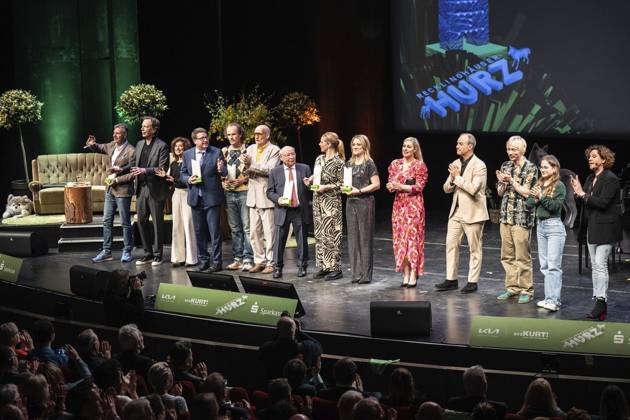 Verleihung des Comedy Preises Recklinghäuser Hurz 2025 ** NUR FÜR REDAKTIONELLE ZWECKE ** EDITORIAL USE ONLY **<p>Verleihung des Comedy Preises Recklinghäuser Hurz 2025 am Montag, 24. März 2025 im Festspielhaus in Recklinghausen. Recklinghausen NRW Recklinghausen Copyright: StefanxArendx xFUNKExFotoxService