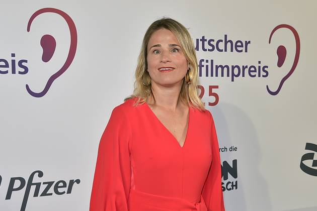 3. Deutschen Hörfilmpreis 2025. Verena Bentele Ankunft zum 23. Deutschen Hoerfilmpreis in Berlin, am 25.03.2025