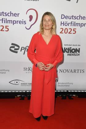 Verena Bentele bei der Verleihung vom Deutschen Hoerfilmpreis am 25.03.2025 in Berlin Deutscher Hoerfilmpreis 2025 in Berlin
