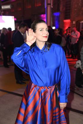 Nadine Heidenreich bei der Verleihung vom Deutschen Hoerfilmpreis am 25.03.2025 in Berlin Deutscher Hoerfilmpreis 2025 in Berlin