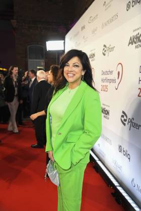 Alice Brauner bei der Verleihung vom Deutschen Hoerfilmpreis am 25.03.2025 in Berlin Deutscher Hoerfilmpreis 2025 in Berlin