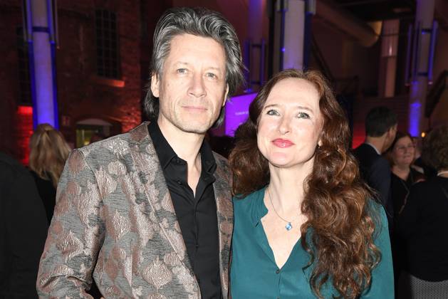 Lovis Willenberg und Deborah Kaufmann bei der Verleihung vom Deutschen Hoerfilmpreis am 25.03.2025 in Berlin Deutscher Hoerfilmpreis 2025 in Berlin