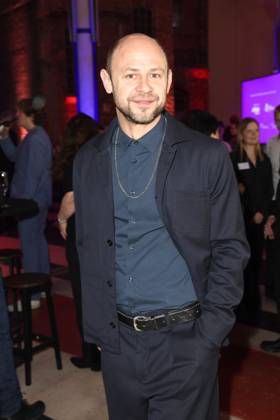 Moritz Fuehrmann bei der Verleihung vom Deutschen Hoerfilmpreis am 25.03.2025 in Berlin Deutscher Hoerfilmpreis 2025 in Berlin