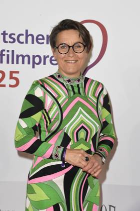 Christina Marx bei der Verleihung vom Deutschen Hoerfilmpreis am 25.03.2025 in Berlin Deutscher Hoerfilmpreis 2025 in Berlin
