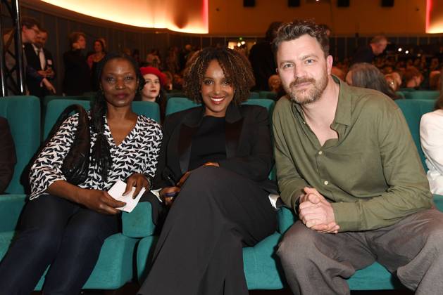 Sheri Hagen, Benita Bailey und Friedrich Muecke bei der Verleihung vom Deutschen Hoerfilmpreis am 25.03.2025 in Berlin Deutscher Hoerfilmpreis 2025 in Berlin