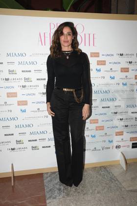 Rome, Palazzo Piacentini Mimit Aphrodite Award 2025 Rome, Palazzo Piacentini Mimit Aphrodite Award 2025, In the photo: Luisa Ranieri Rome Italy  Copyright: xIPA ABACAx