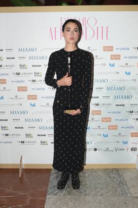 Rome, Italy: Rome, Palazzo Piacentini Mimit Aphrodite Award 2025, In the photo: Romana Maggiora Vergano Rome Italy  - ZUMAp169 20250326_zea_p169_125 Copyright: xVincenzoxLandix