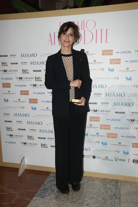 Rome, Italy: Rome, Palazzo Piacentini Mimit Aphrodite Award 2025, In the photo: Giulia Steigerwalt Rome Italy  - ZUMAp169 20250326_zea_p169_153 Copyright: xVincenzoxLandix