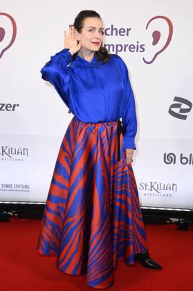 Nadine Heidenreich bei der Verleihung des 23. Deutschen Hörfilmpreises 2025 im Colosseum Filmtheater. Berlin, 25.03.2025