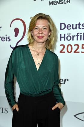 Magdalena Kosch beim 23. DEUTSCHER HÖRFILMPREIS 2025 im Filmtheater Colosseum in Berlin am 25.03.2025