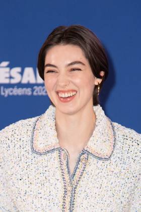 Cesar Des Lyceens 2025 Anamaria Vartolomei attending the Le Comte De Monte-Christo - Cesar Des Lyceens 2025 at La Sorbonne University in Paris, France on March 26, 2025. Photo by Aurore Marechal ABACAPRESS.COM Paris France  Copyright: xMarechalxAurore ABACAx
