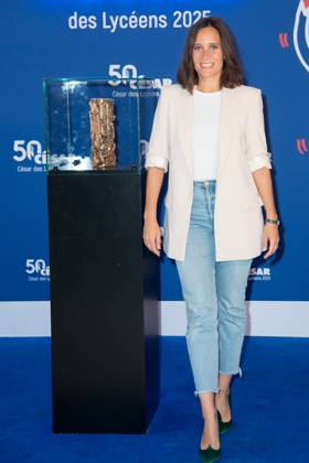 Cesar Des Lyceens 2025 Julie de Bona attending the Le Comte De Monte-Christo - Cesar Des Lyceens 2025 at La Sorbonne University in Paris, France on March 26, 2025. Photo by Aurore Marechal ABACAPRESS.COM Paris France  Copyright: xMarechalxAurore ABACAx