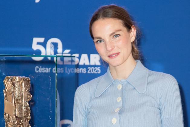 Cesar Des Lyceens 2025 Adele Simphal attending the Le Comte De Monte-Christo - Cesar Des Lyceens 2025 at La Sorbonne University in Paris, France on March 26, 2025. Photo by Aurore Marechal ABACAPRESS.COM Paris France  Copyright: xMarechalxAurore ABACAx