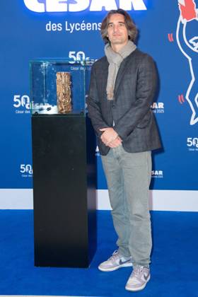 Cesar Des Lyceens 2025 Dimitri Rassam attending the Le Comte De Monte-Christo - Cesar Des Lyceens 2025 at La Sorbonne University in Paris, France on March 26, 2025. Photo by Aurore Marechal ABACAPRESS.COM Paris France  Copyright: xMarechalxAurore ABACAx