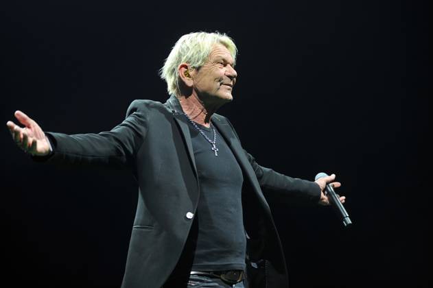 Die Schlagernacht des Jahres. Sänger Matthias Reim während eines Auftrittes im Rahmen der Schlagernacht des Jahres am 29.03.2025 in der SAP-Arena Mannheim. 20250329MWI034124