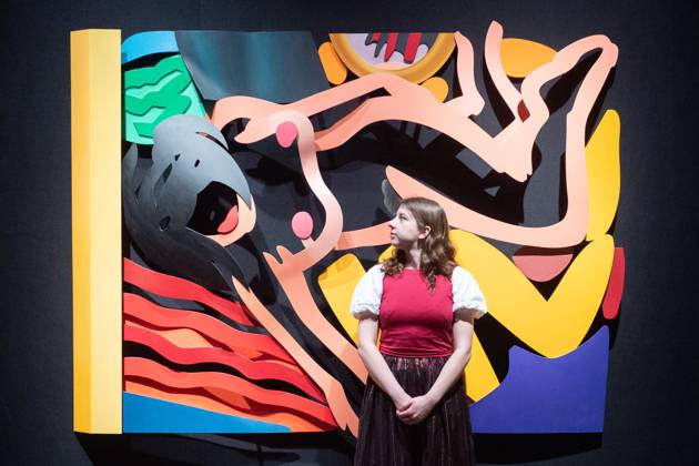 Bonhams 20th 21st Century Art Day Evening Sales Highlights Photocall - Bonhams, London Staff members view Nude, One Arm Down by Tom Wesselmann (est £200k - £300k) which is to go on auction at Bonhams 20th 21st Century Art Day Evening Sales at Bonhams in London, England, UK on Monday 31 March, 2025., Credit:Justin Ng Avalon UK, England, London, Bonhams Copyright: xJustinxNgx xAvalonx 0981806309