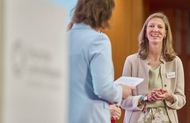 Deutscher Lehrkräftepreis - Vorbildliche Schulleitung EUR,Deutschland, Berlin, 31.03.2025: Alexandra Heraeus - Bildungsstiftung. Unterricht Innovativ 2024 - Deutscher Lehrkräftepreis wird in der Wettbewerbskategorie Vorbildliche Schulleitung wird mit drei Preisen geehrt. Der 1. Preis geht an Andrea Franke von der Willy-Brandt Schule in Berlin-Wedding einer Integrierten Sekundarschule. Der 2. Preis geht an Carten Bangert, Philipp Wetzel und Markus Burster von der Maria-Gress-Schule in Ilffezheim einer Verbundschule aus Baden-Württemberg sowie der 3.Preis an Nicole Verdenhalven von der Rahel-Hirsch-Schule einem Oberstufenzentrum (Berufle Schule) aus Berlin-Marzahn Hellersdorf.