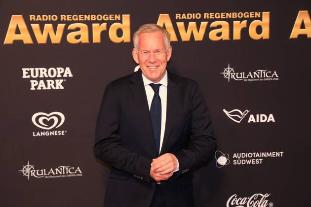 25. Radio Regenbogen Award in Rust Johannes B. Kerner bei dem 25. Radio Regenbogen Award im Europapark in Rust Baden-Würtenberg Deutschland Copyright: xMatthiasxGränzdörferx
