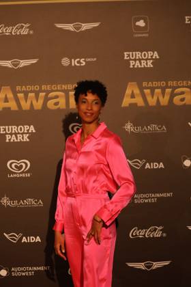Rust, Deutschland 04. April 2025: Radio Regenbogen Award 2025 im Europa Park Rust Im Bild: Malaika Mihambo Europa Park Baden Württemberg Copyright: xFotostandx xHettichx