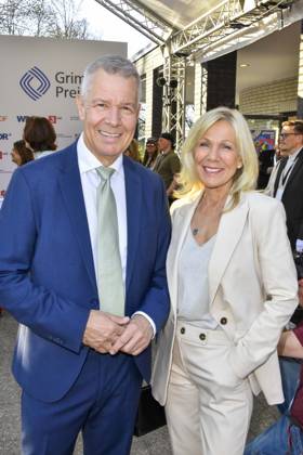 Peter Kloeppel, Ulrike von der Groeben RTL Preistraeger zu Gast bei der Verleihung des 61.Grimme Preis am 04.04.2025 in Marl NRW Deutschland